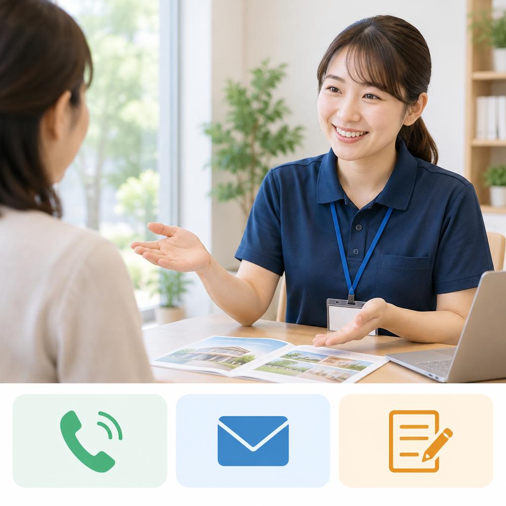 不安や疑問は、見学・体験の前に気軽にご相談ください